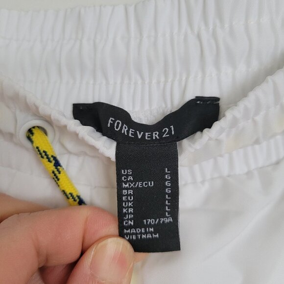 NEW Forever 21 Crew Girl Track Drawstring Pull On Long Elastic Waist Jogger Pant - Picture 13 of 17